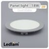 Ledlam-LED-Panel-Light-18W-Round-22RP-silver-Variant-Cool-White-30567