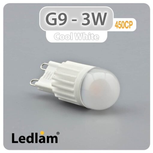 Ledlam G9 450CP 3W LED Bulb Capsule Variant Cool White