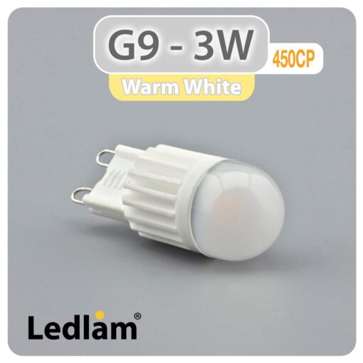 Ledlam G9 450CP 3W LED Bulb Capsule Variant Warm White