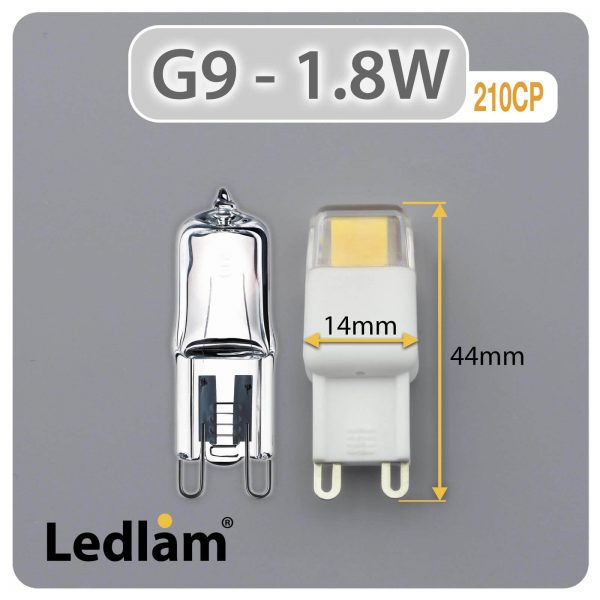 Ledlam-G9-LED-Capsule-Bulb-1.8W-210CP-Dimensions