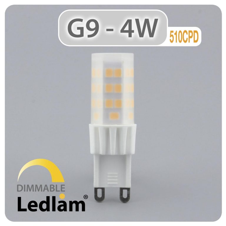 Ledlam G9 4W LED Bulb Dimmable 510CPD