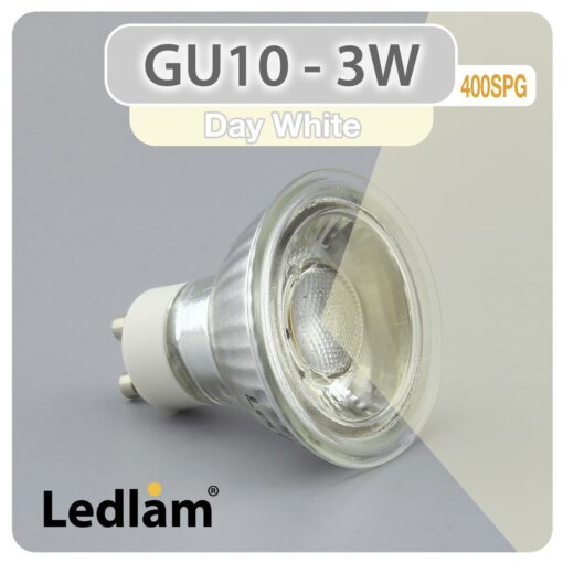 Ledlam-GU10-LED-Spot-Light-3W-COB-400SPG-Variant-Day-White-30978