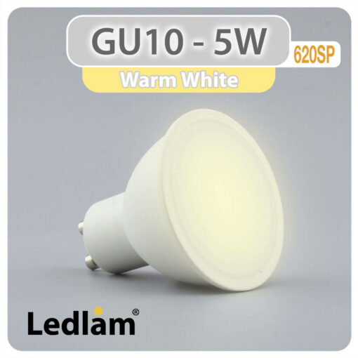Ledlam-GU10-LED-Spot-Light-5W-620SP-Variant-Warm-White-31275