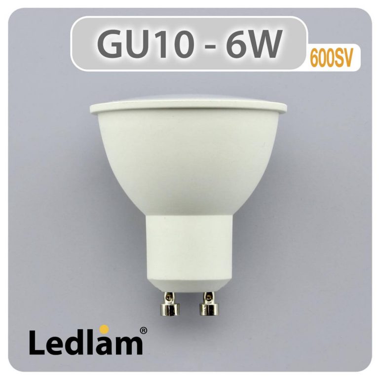 Ledlam GU10 6W LED Spot Light 600SV