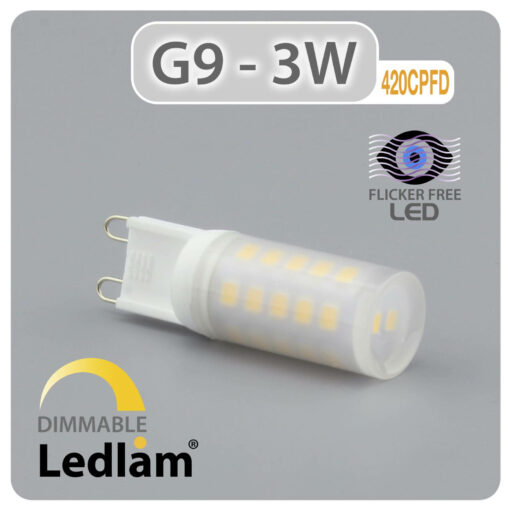 Ledlam G9 LED Bulb Capsule 3W 420CPFD dimmable