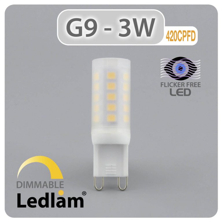 Ledlam G9 LED Bulb Capsule 3W 420CPFD dimmable