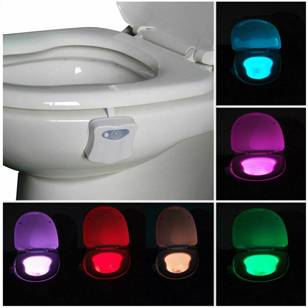 Smart Led Toilet Bathroom Night Light, Best Motion Sensor Light For Bathroom