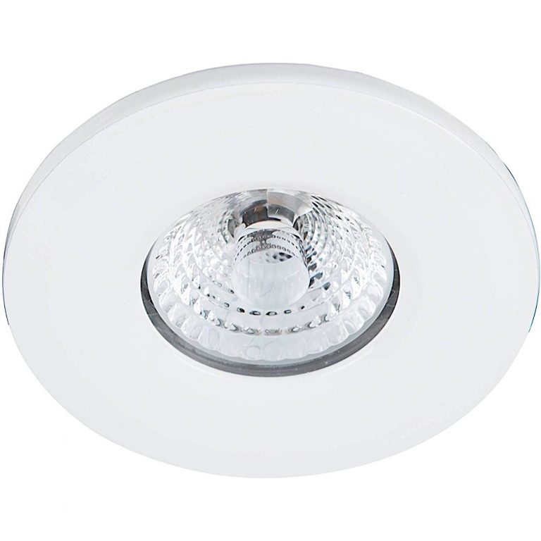 Modern IP65 4.5W Fire Rated LED Downlight - white