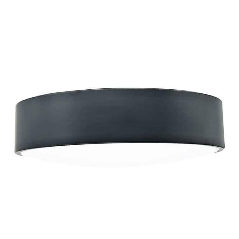 24W LED Mounted Round Ceiling Lamp Dark Grey