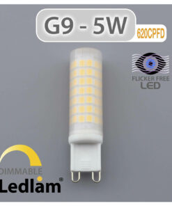 Ledlam G9 LED Bulb Capsule 5W 620CPFD dimmable