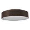 24W LED Surface Mounted Round Ceiling Lamp 470mm Brown