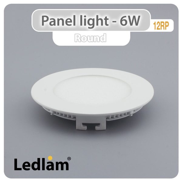 Ledlam-LED-Panel-Light-6W-Round-12RP-01