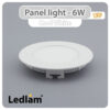 Ledlam-LED-Panel-Light-6W-Round-12RP-Cool-White-30360