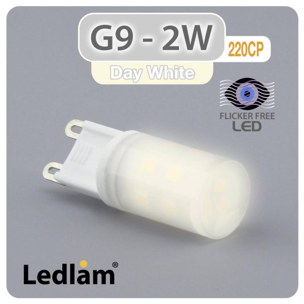 Ledlam-G9-LED-Capsule-Bulb-2W-220CP-Variant-Day-White-31531