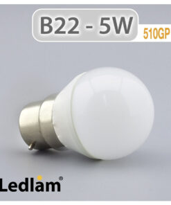 B22 LED Golf Ball Bulb 5W 510GP