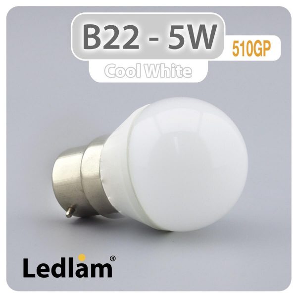 Ledlam-B22-LED-Golf-Ball-Bulb-5W-510GP-Cool-White-30976