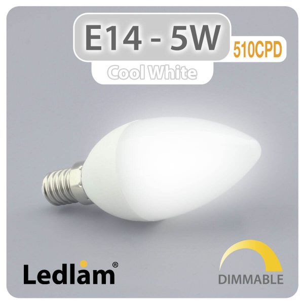 Ledlam-E14-LED-Candle-Bulb-5W-510CPD-dimmable-Cool-White-31020