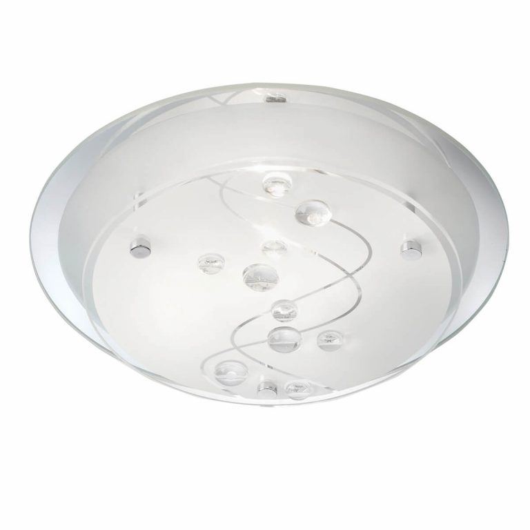 Searchlight-FLUSH-25CM-ROUND-1-LIGHT-CLEAR-BEADS-ON-GLASS-3020-25CC-01