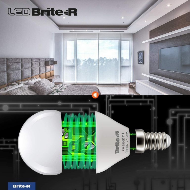 E14 LED Golf Ball Bulb 7W 610GP