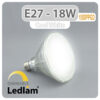 Ledlam-E27-PAR38-LED-Reflector-Bulb-18W-1500PPGD-dimmable-Cool-White-31000