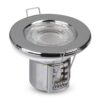 Modern IP65 5W Fire Rated LED Downlight - Chrome - Dimmable