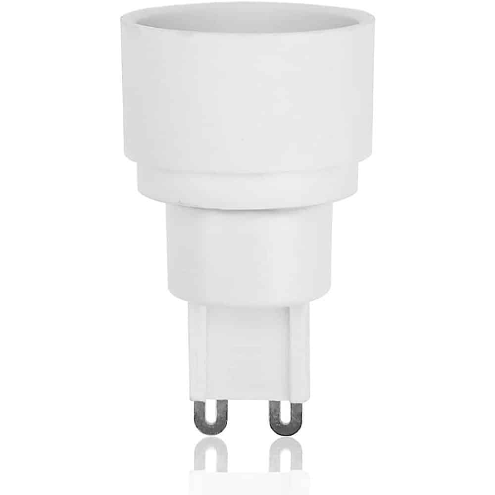 6x G9 To Small Edison Screw SES E14 Light Bulb Adaptor Lamp Socket Converter 