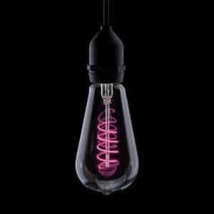 ST64 4w Led Pink Filament Bulb - ledlam lighting UK