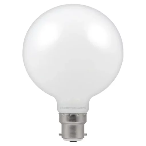 Crompton 12660 LED 7w 2700k Opal G95 BC Dimmable Globe (CROM/12660)