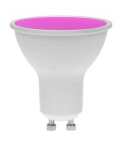 Dimmable LED Coloured GU10 7w Magenta
