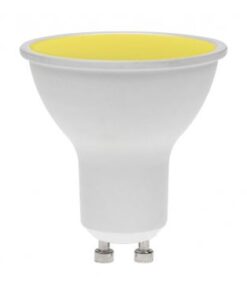 Dimmable LED Coloured GU10 7w Yellow