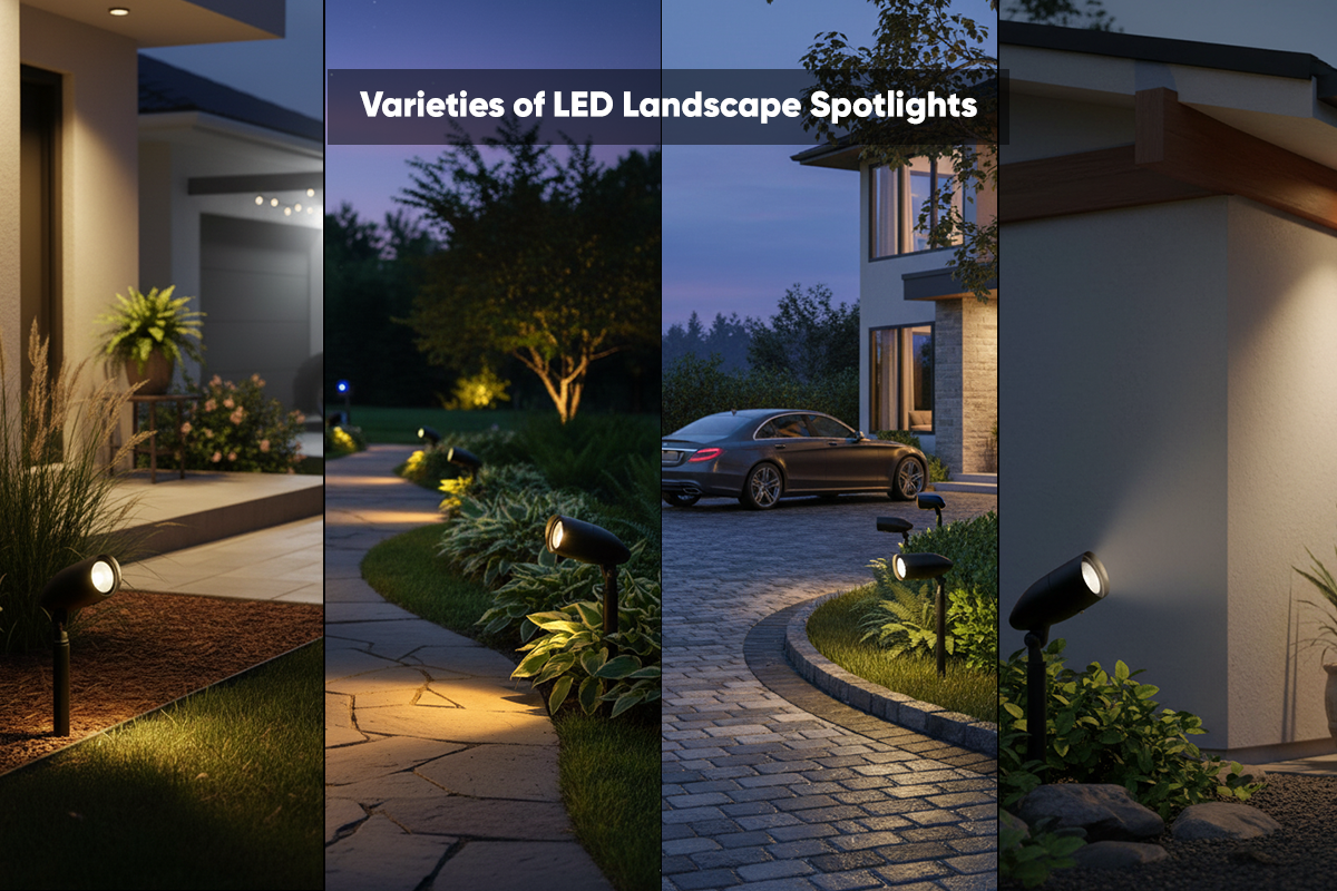 Varieties of LED Landscape Spotlights